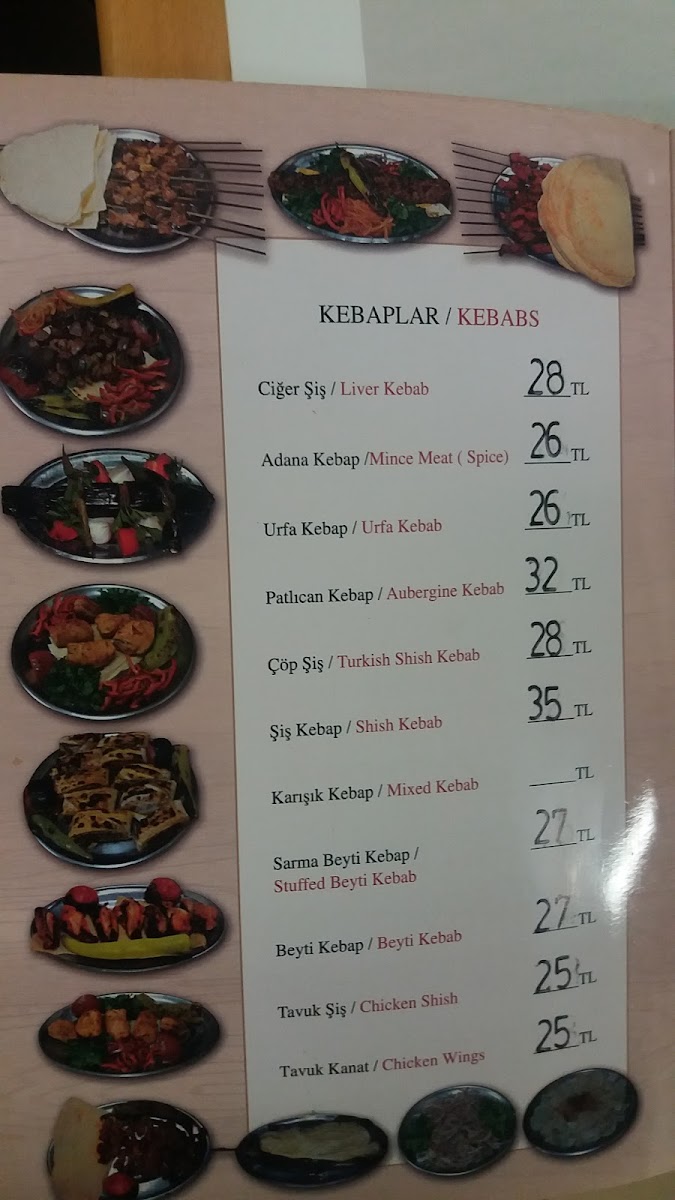 Menu Umut Ocakbaşı-1