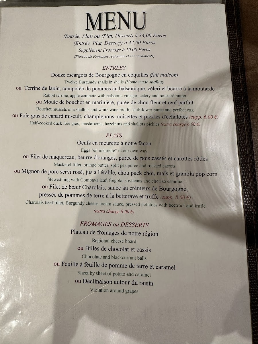 Menu Un Air De Famille - Restaurant-1