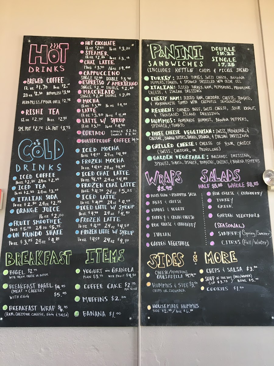 Menu Un Mundo Café-8