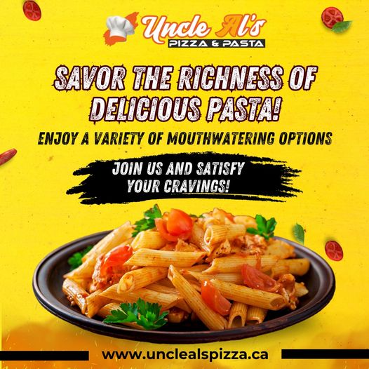Menu Uncle Al's Pizza And Pasta - Christie Park-8