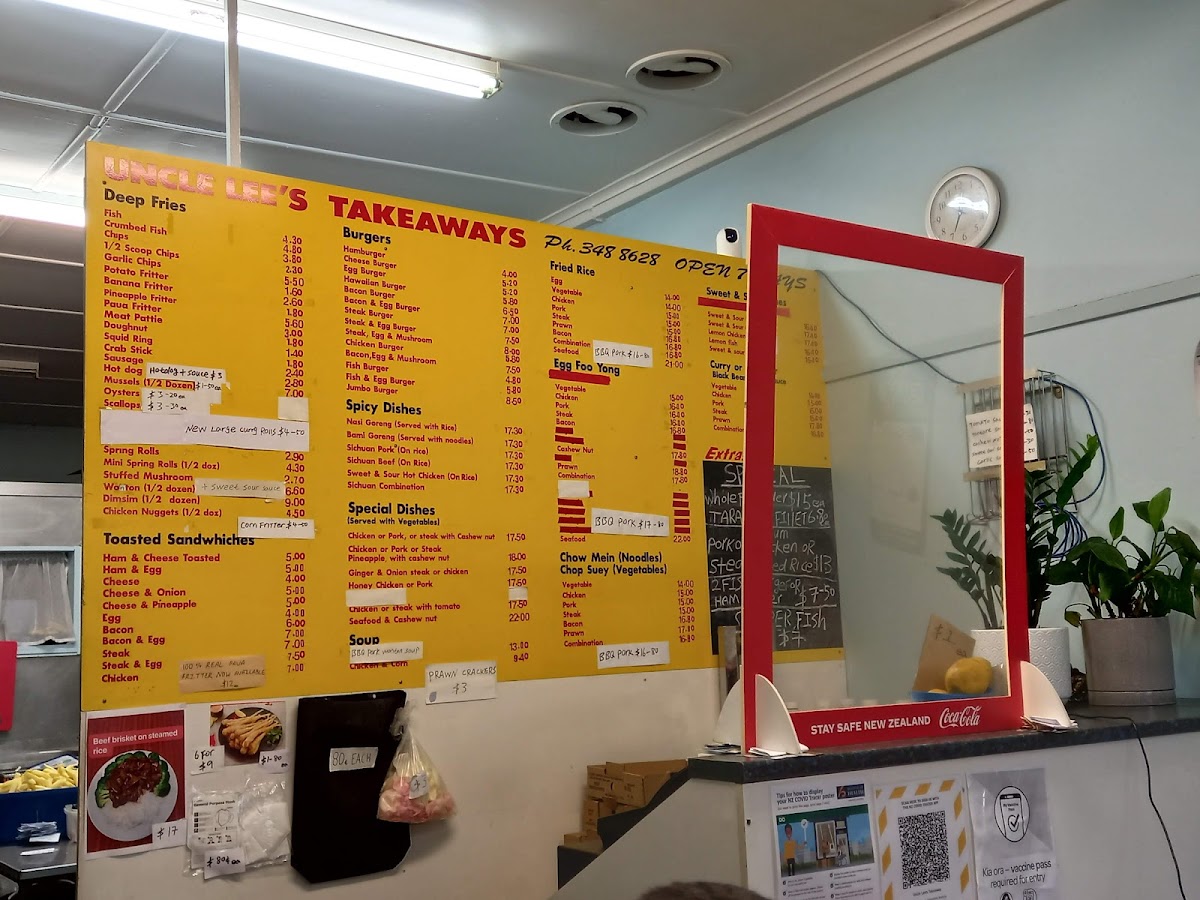 Menu Uncle Lee's Takeaway-2