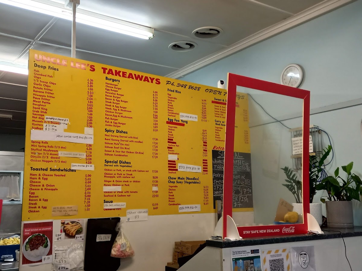 Menu Uncle Lee's Takeaway-4