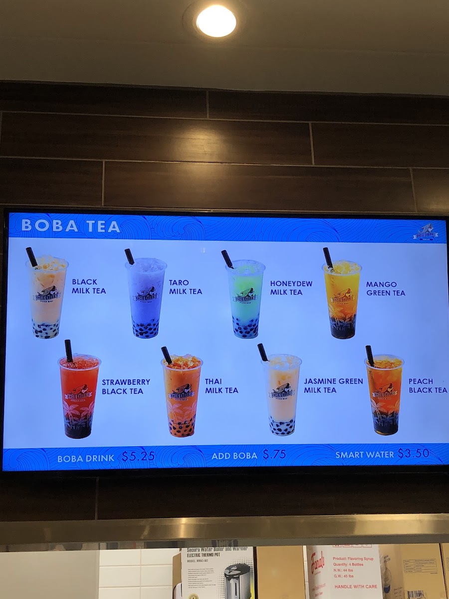 Menu Uncle Sharkii Poke Bar-2