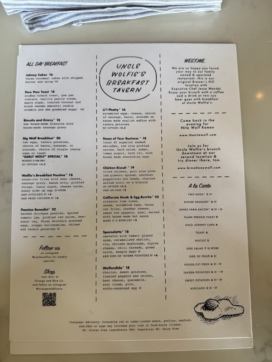 Menu Uncle Wolfie's Breakfast Tavern-4