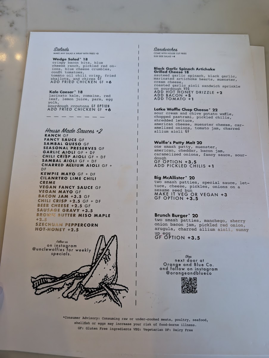 Menu Uncle Wolfie's Breakfast Tavern-8