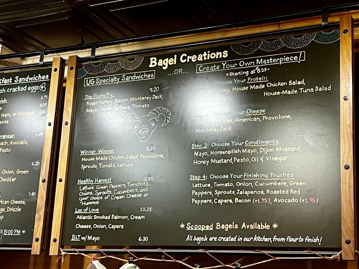 Menu Uncommon Grounds Coffee & Bagels-4