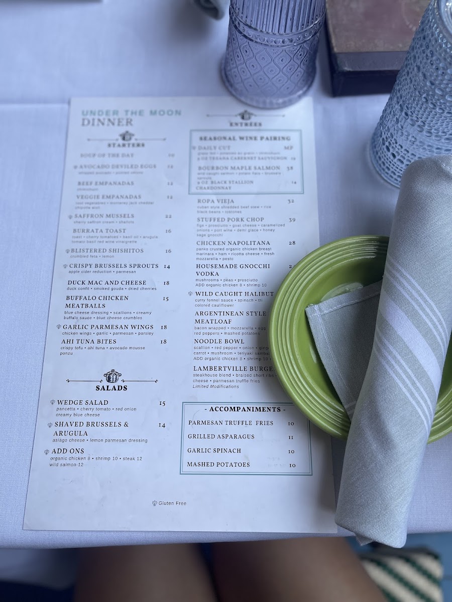 Menu Under The Moon Cafe-6