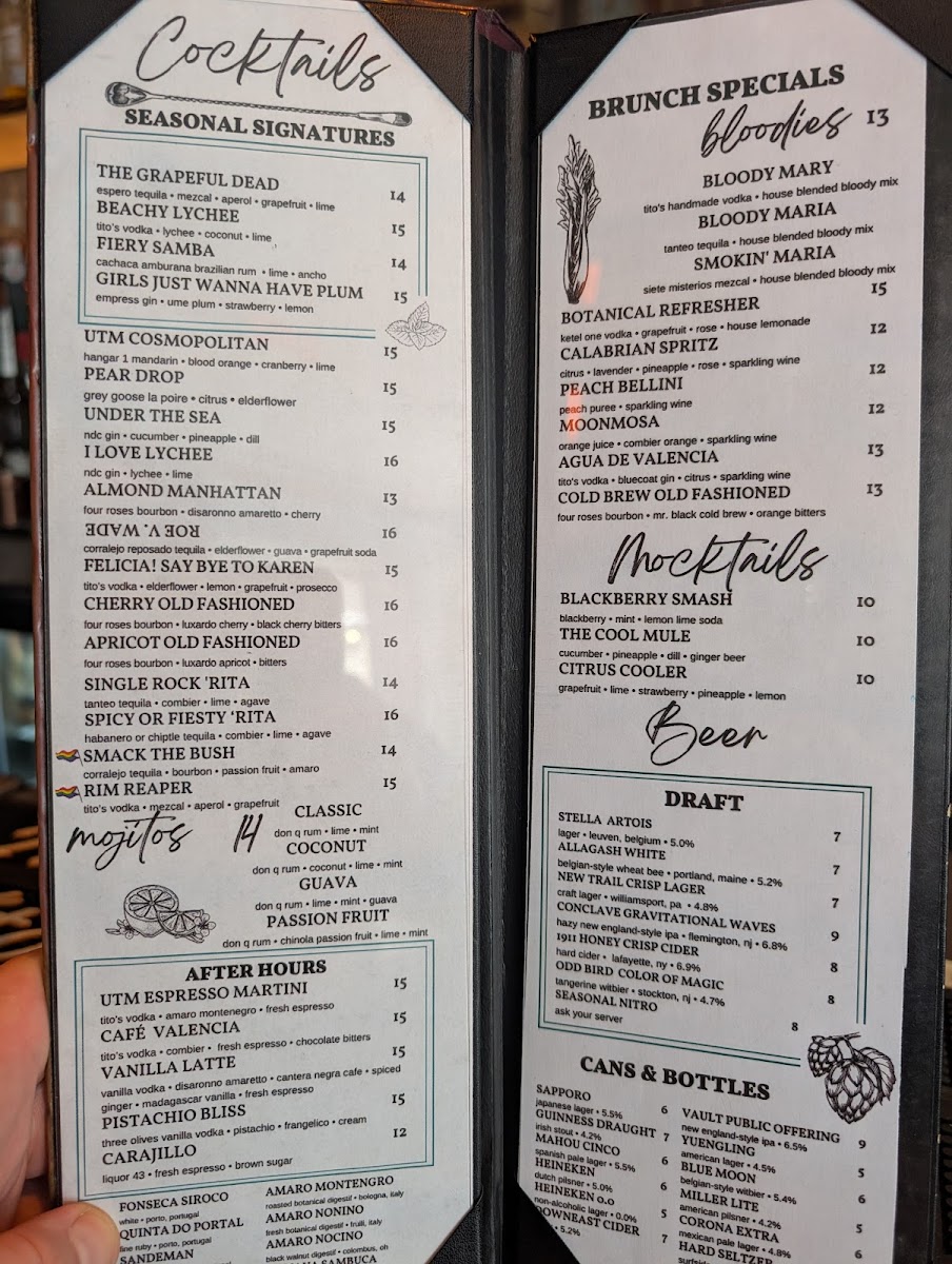 Menu Under The Moon Cafe-9
