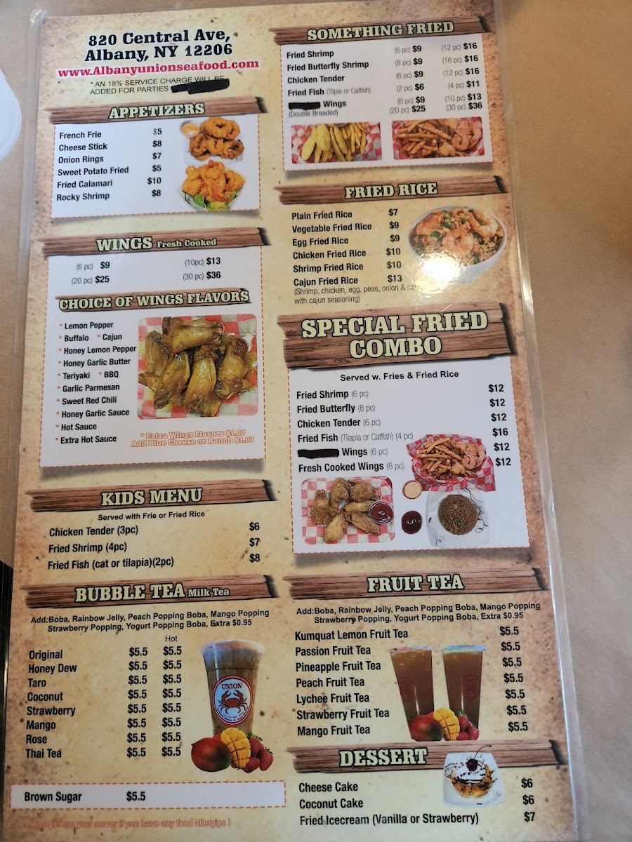 Menu Union Seafood-2