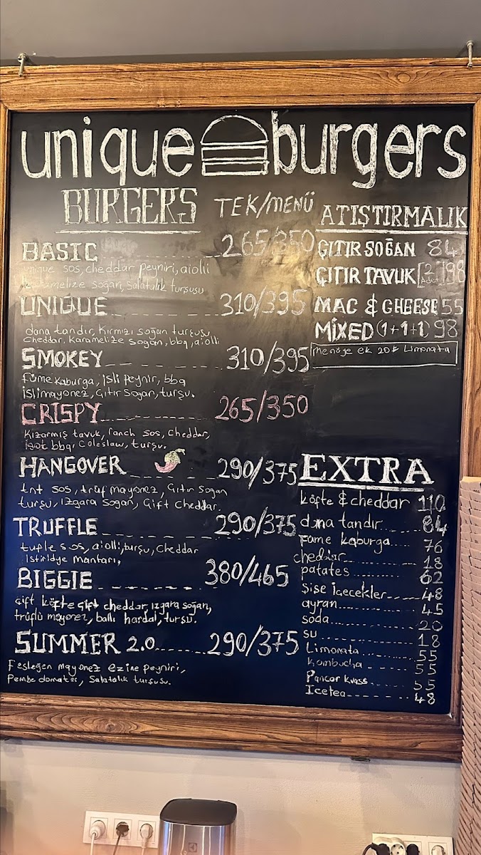 Menu Unique Burgers-5