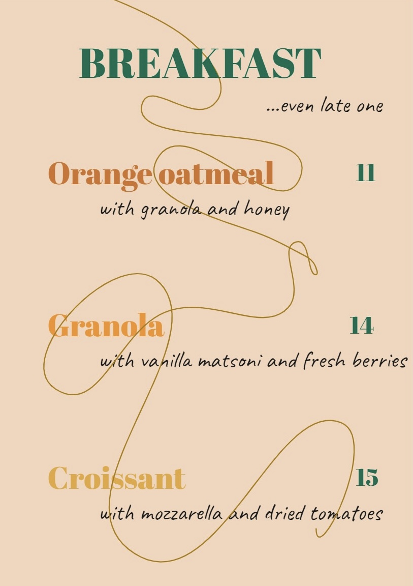 Menu Unity Kava-4
