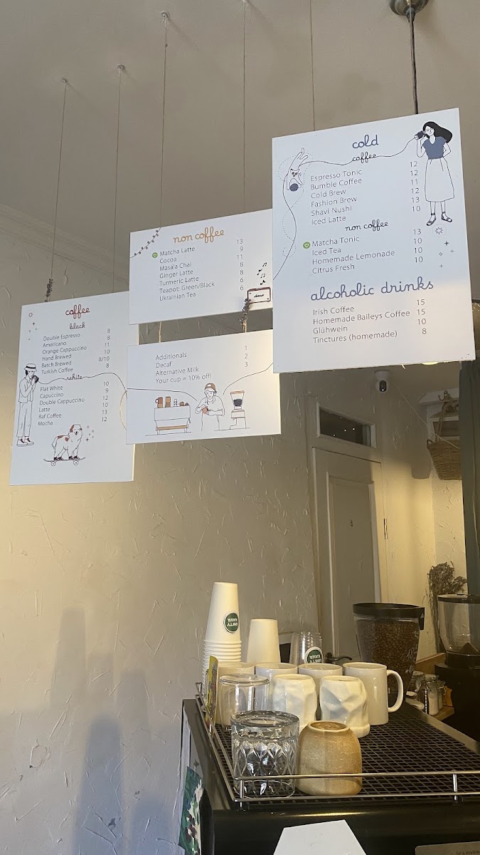 Menu Unity Kava-7