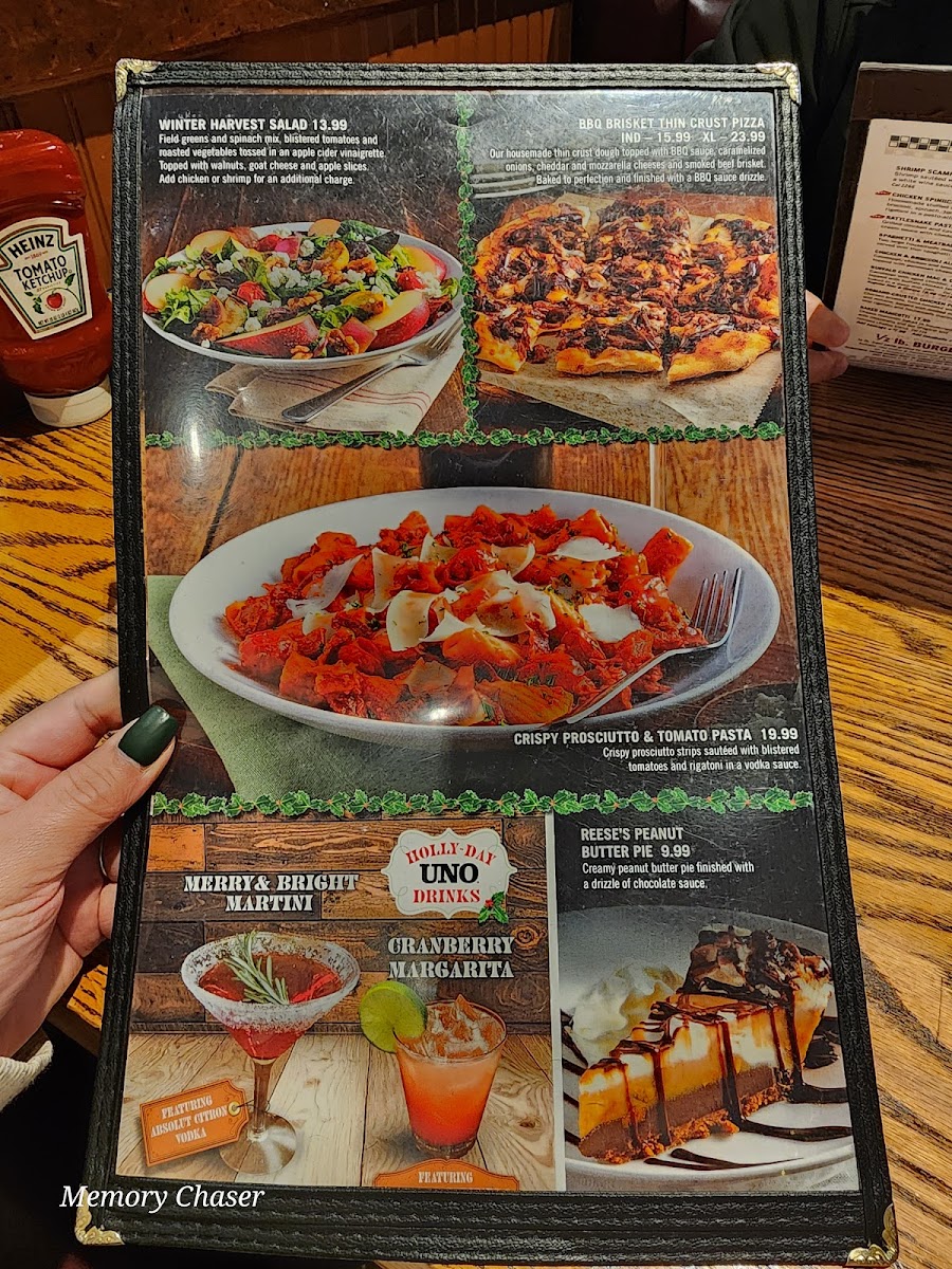 Menu Uno Pizzeria & Grill-5