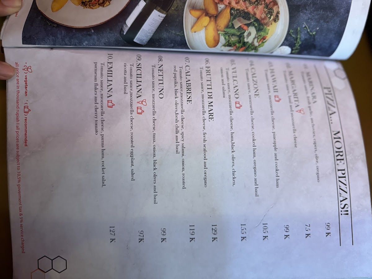 Menu Uno Ristorante Italiano-7