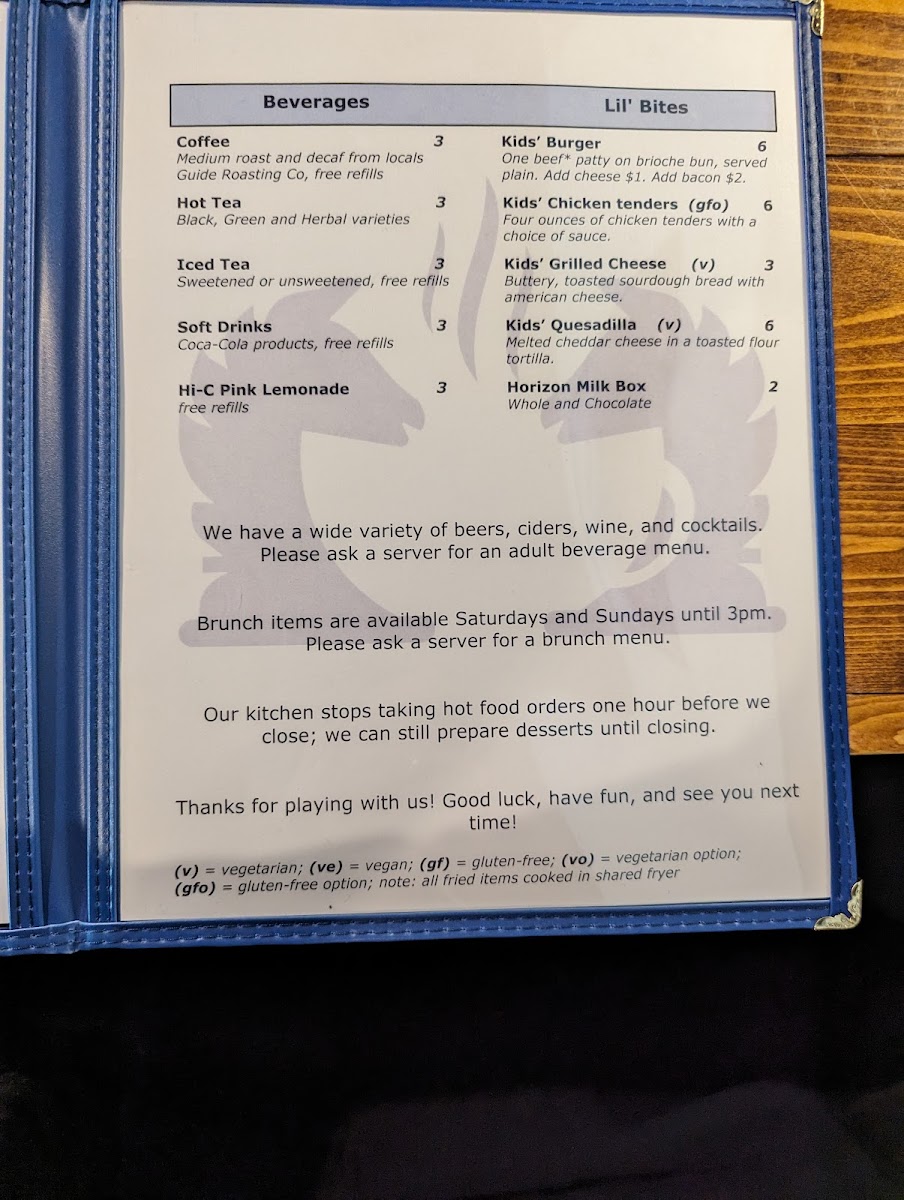 Menu Unplugged Games Cafe-4