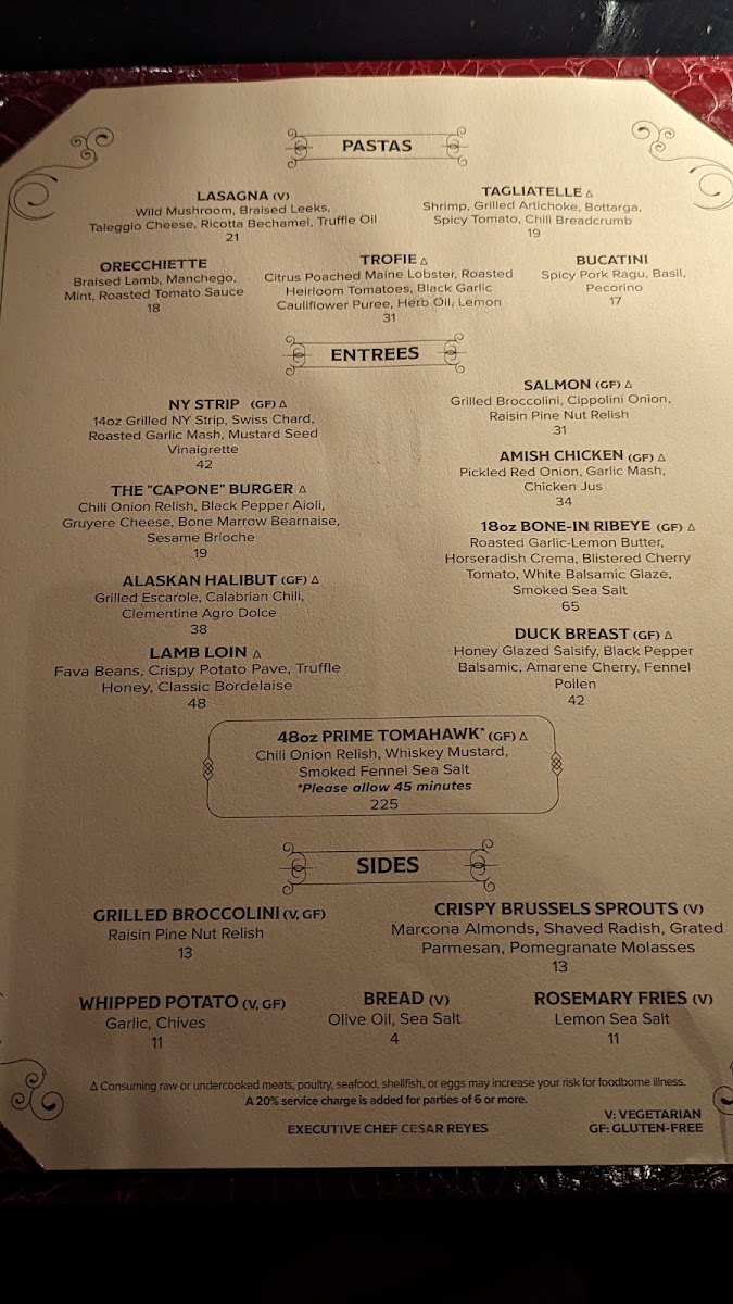 Menu Untitled Supper Club-7