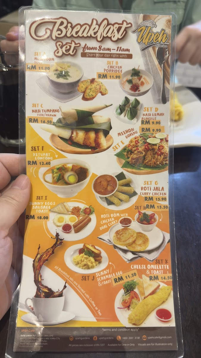 Menu Upeh @ The Gardens Mall-1