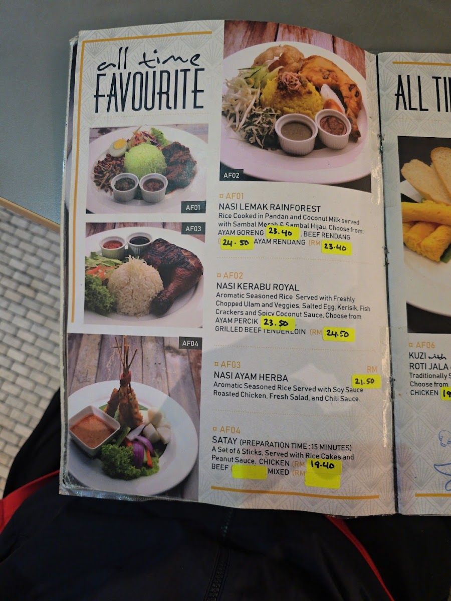 Menu Upeh @ The Gardens Mall-2