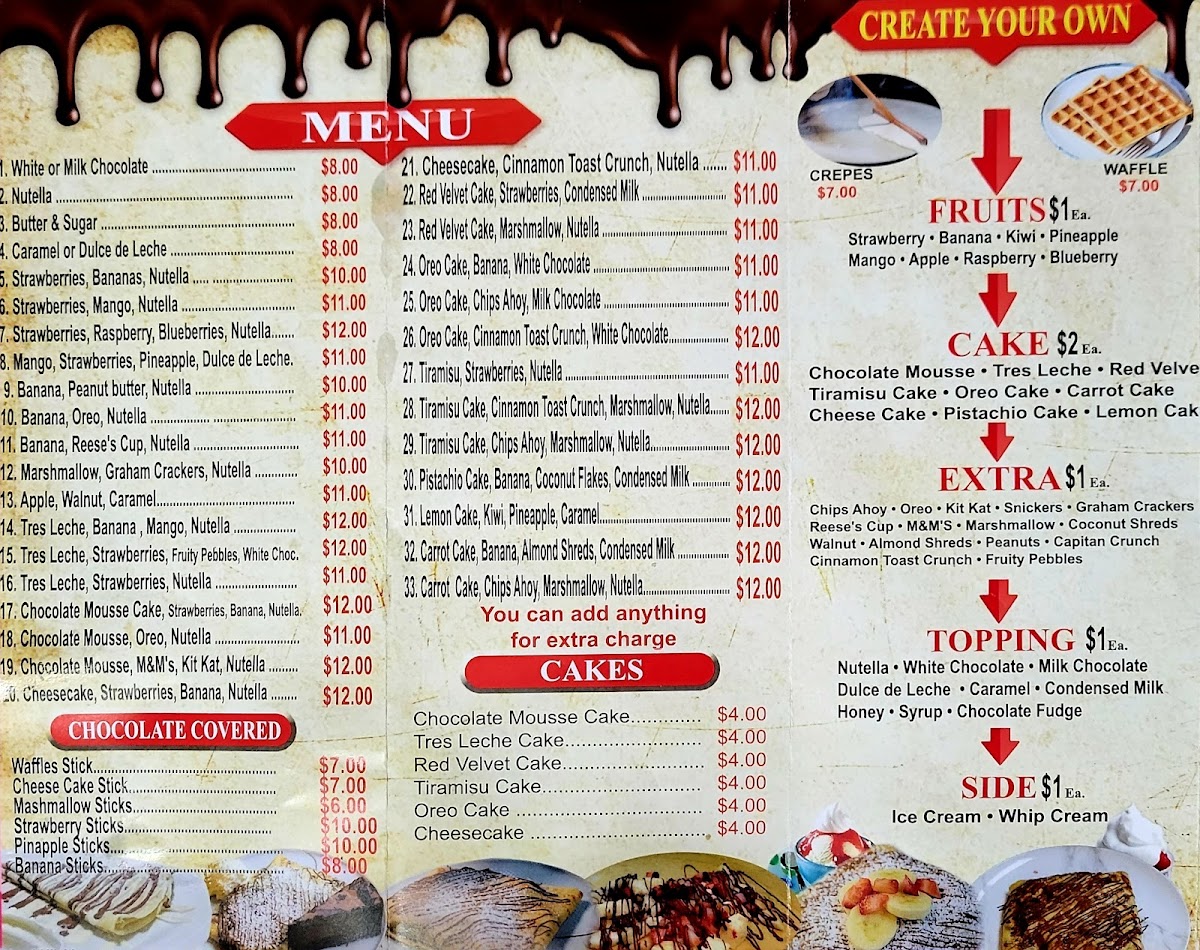 Menu Uptown Crepes Ii-2