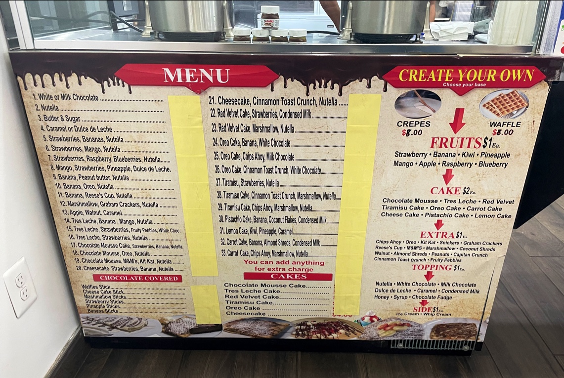 Menu Uptown Crepes Ii-6