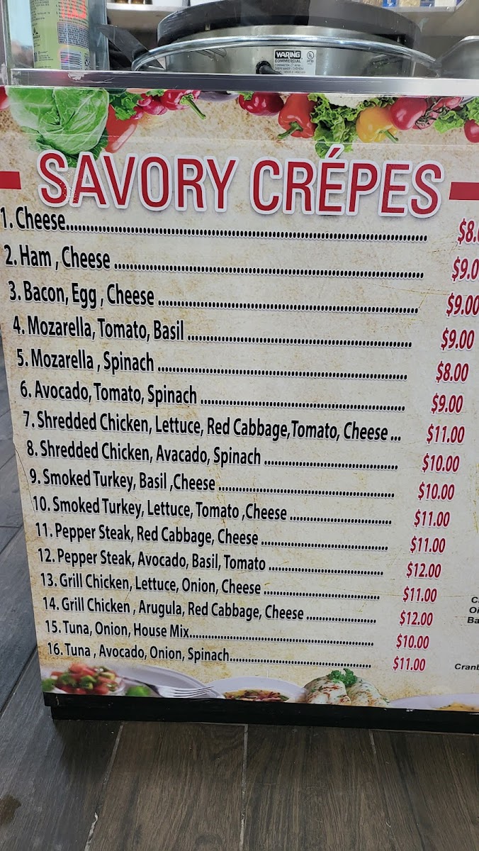 Menu Uptown Crepes Ii-8