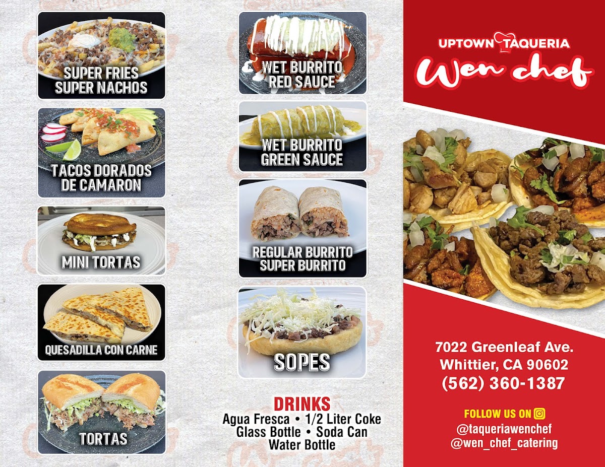 Menu Uptown Taqueria Wen Chef-3