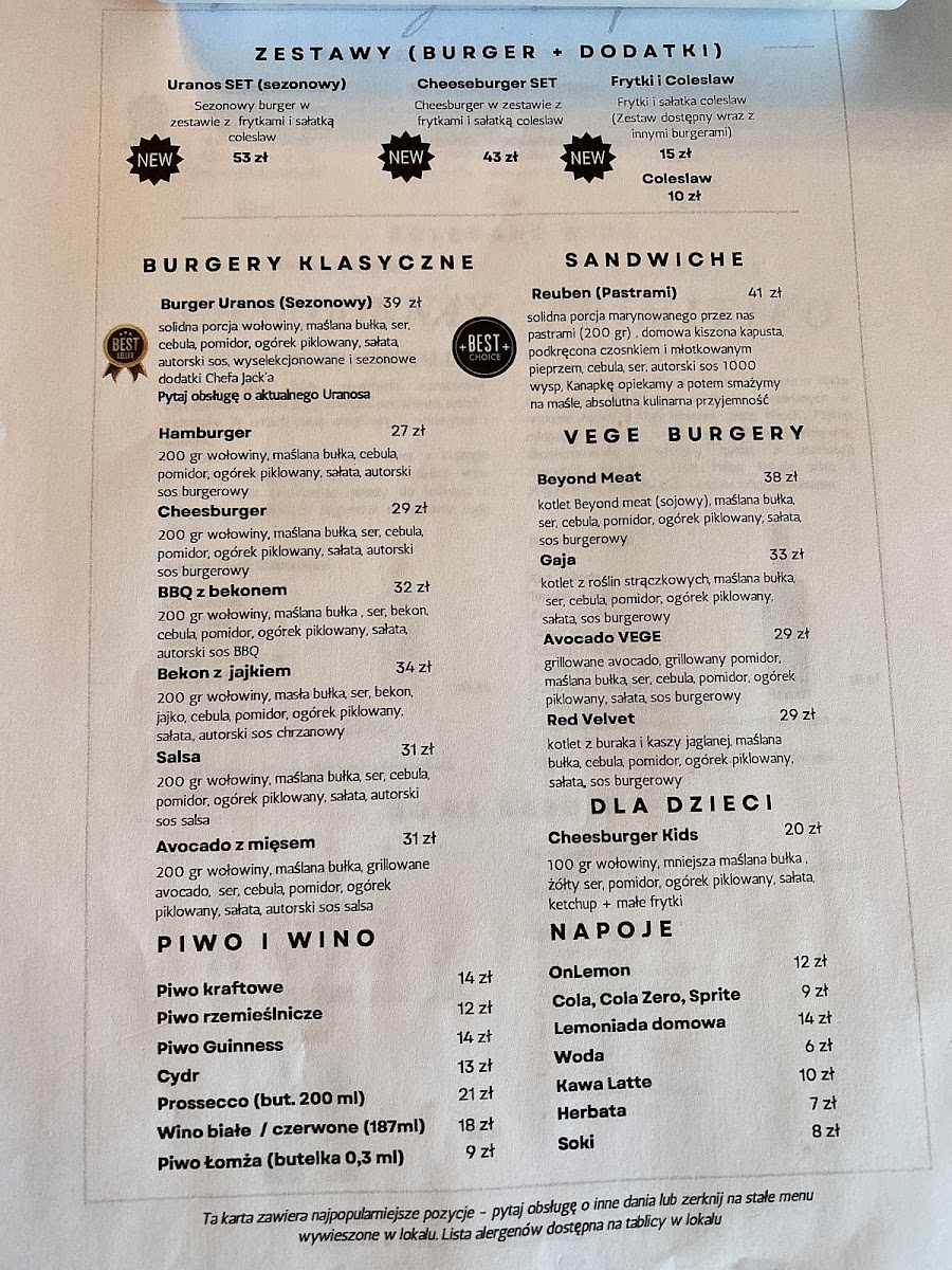 Menu Uranos Island Burgers & Pizza-5