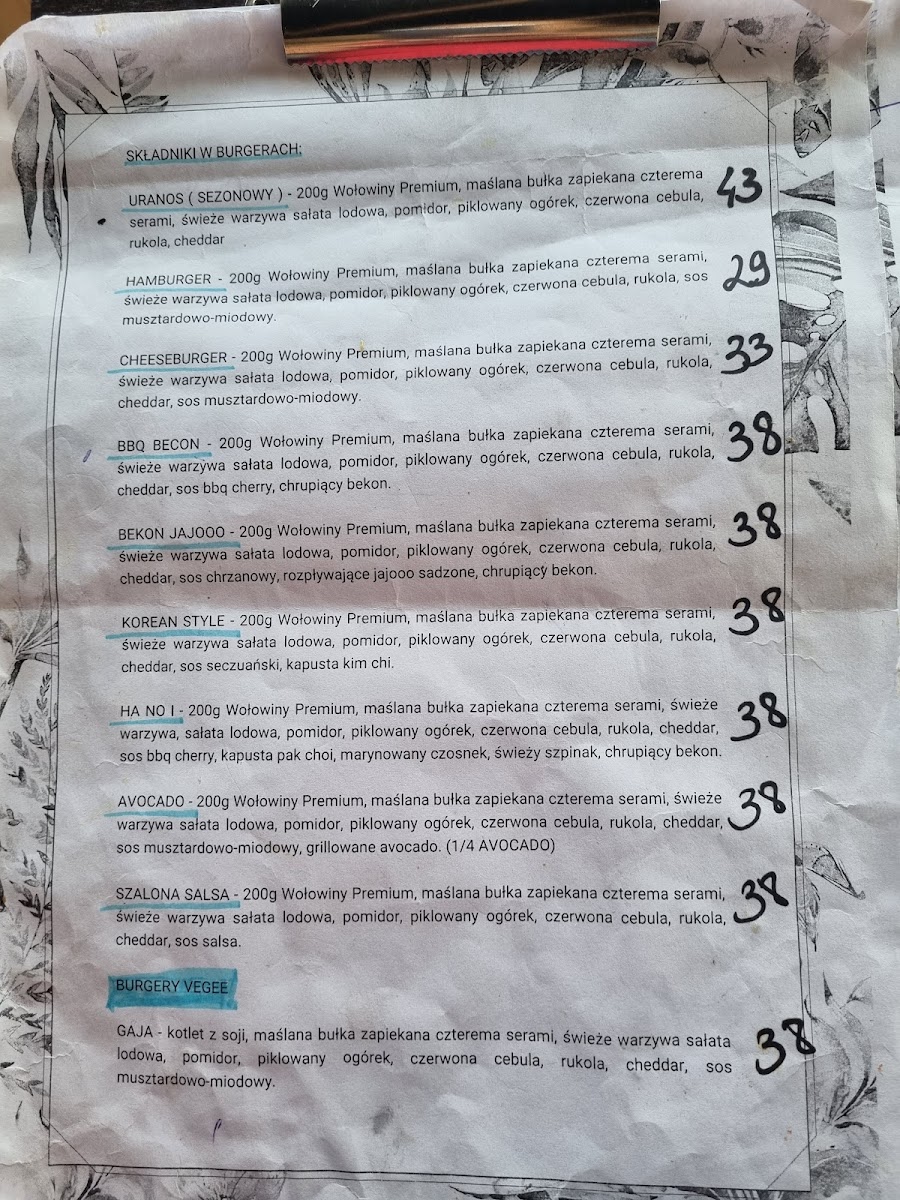 Menu Uranos Island Burgers & Pizza-7