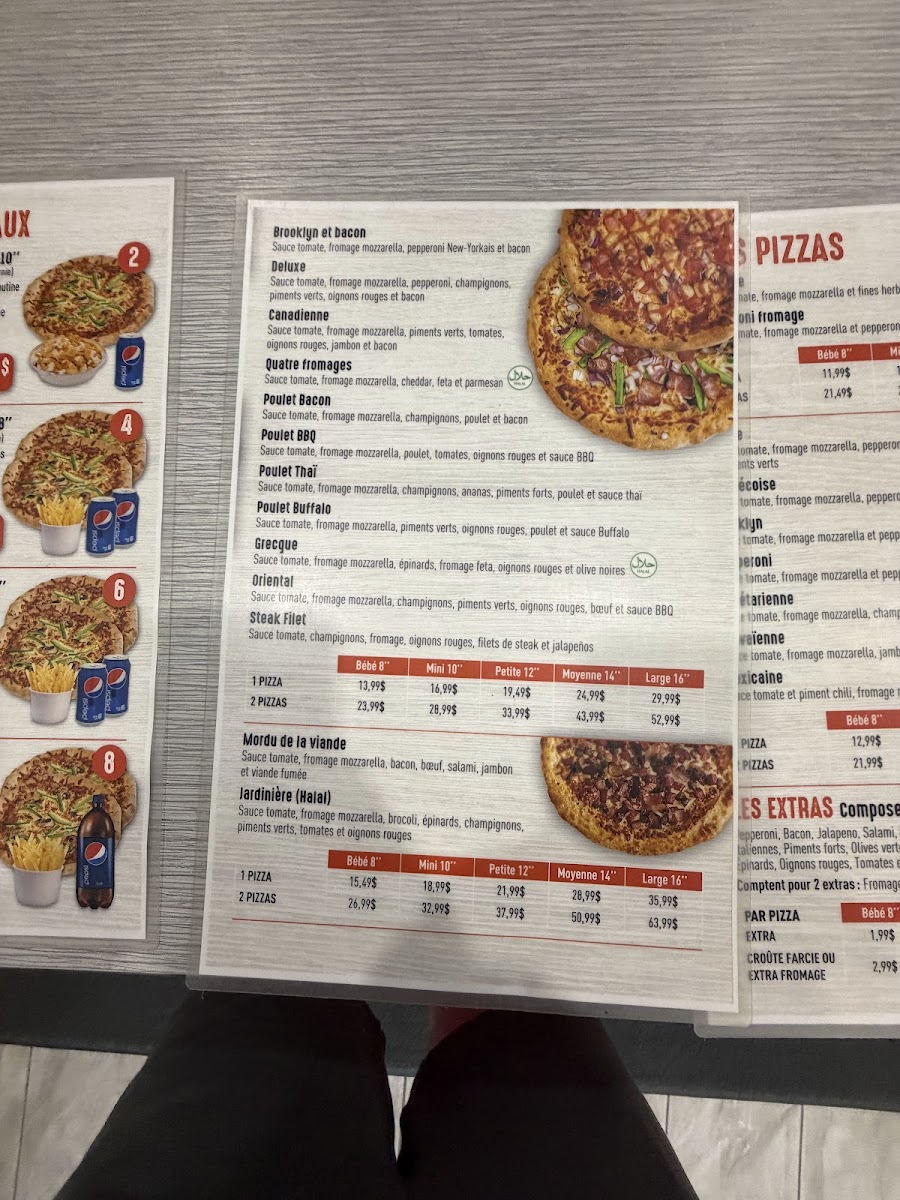 Menu Urbaine Pizza (2 Pour 1 Pizzas)-10