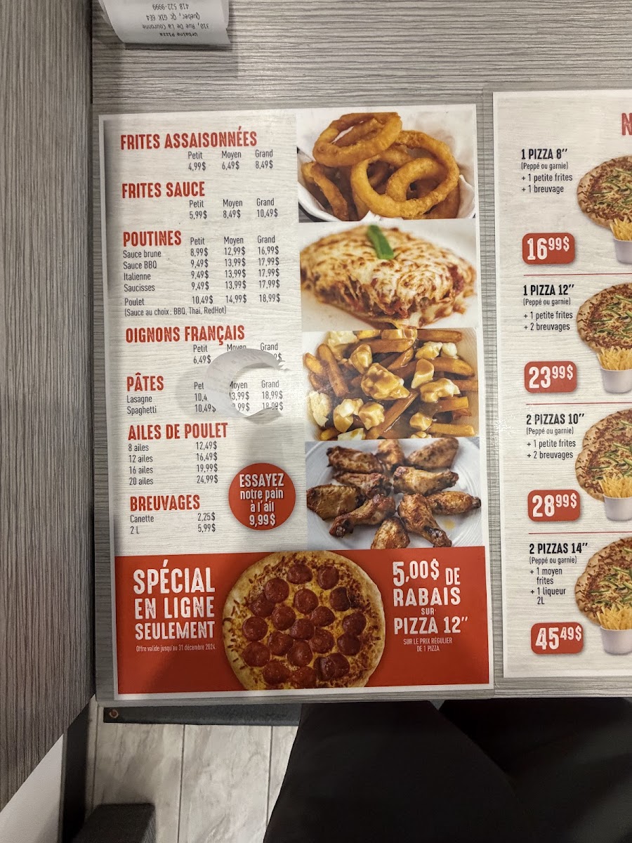 Menu Urbaine Pizza (2 Pour 1 Pizzas)-6