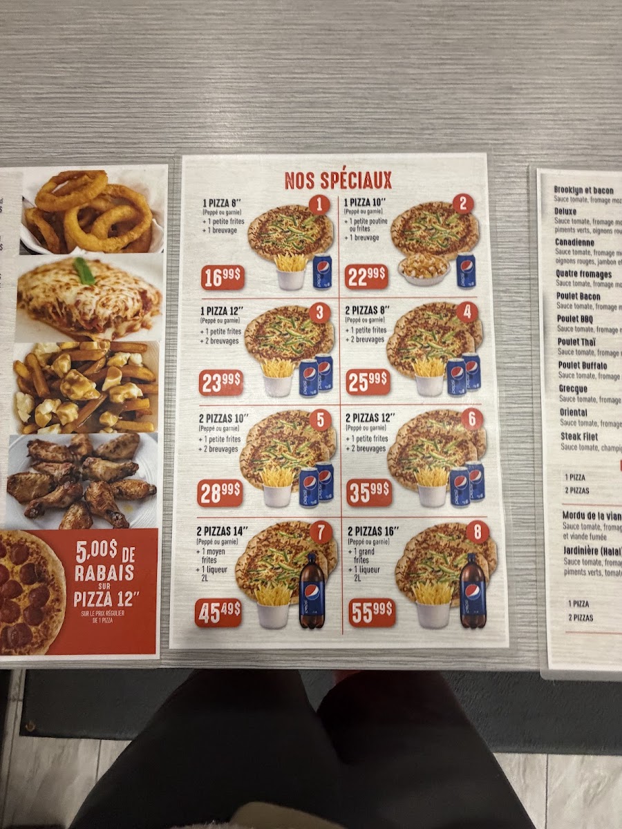 Menu Urbaine Pizza (2 Pour 1 Pizzas)-7