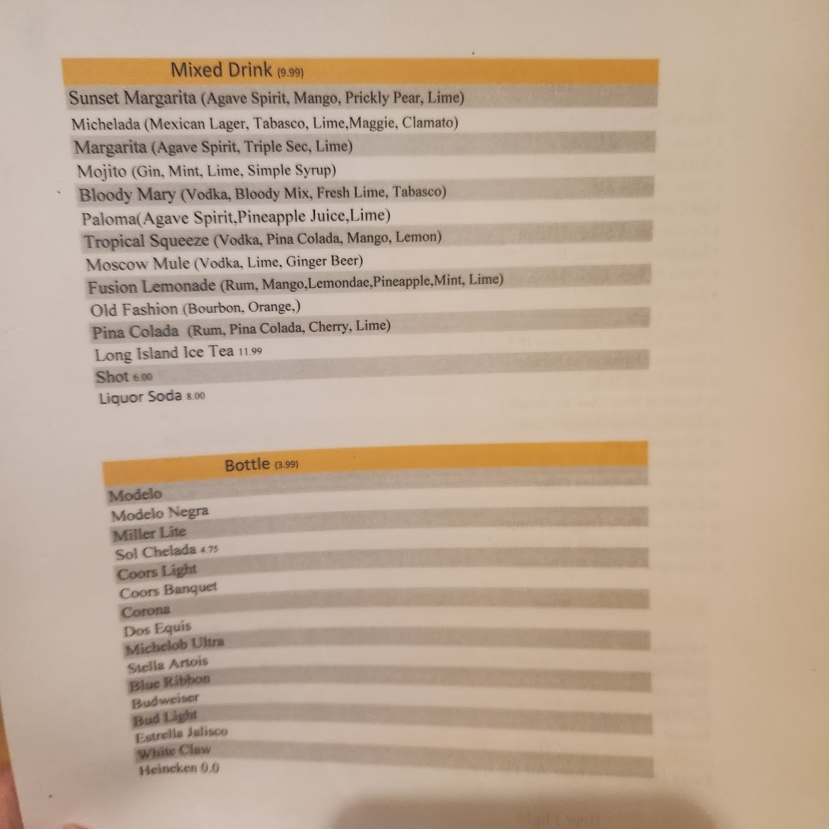 Menu Urban 360 Pizza, Grill And Tap House-3