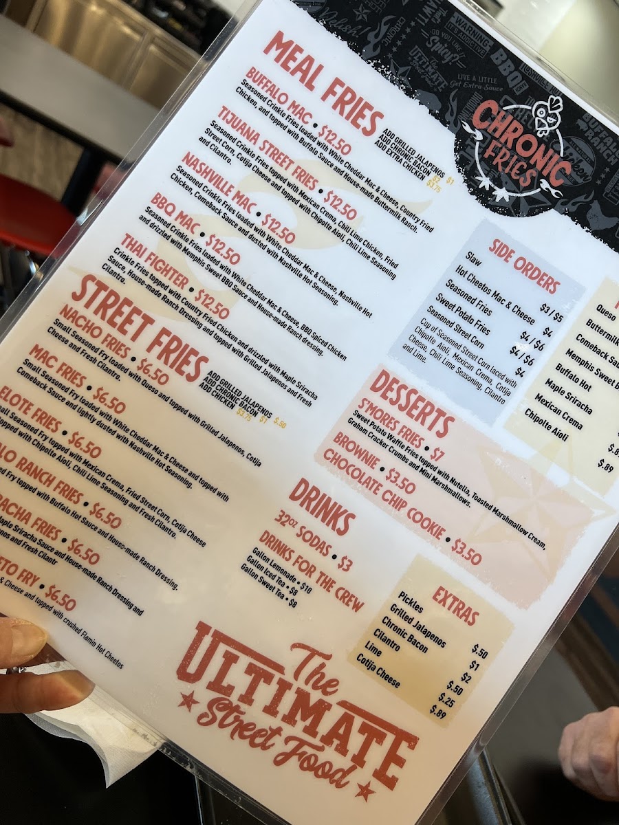 Menu Urban Bird Hot Chicken-7
