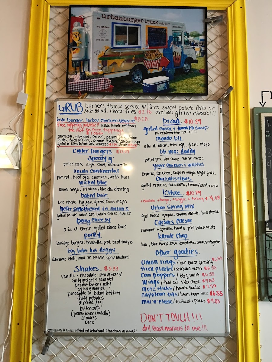 Menu Urban Burger-5