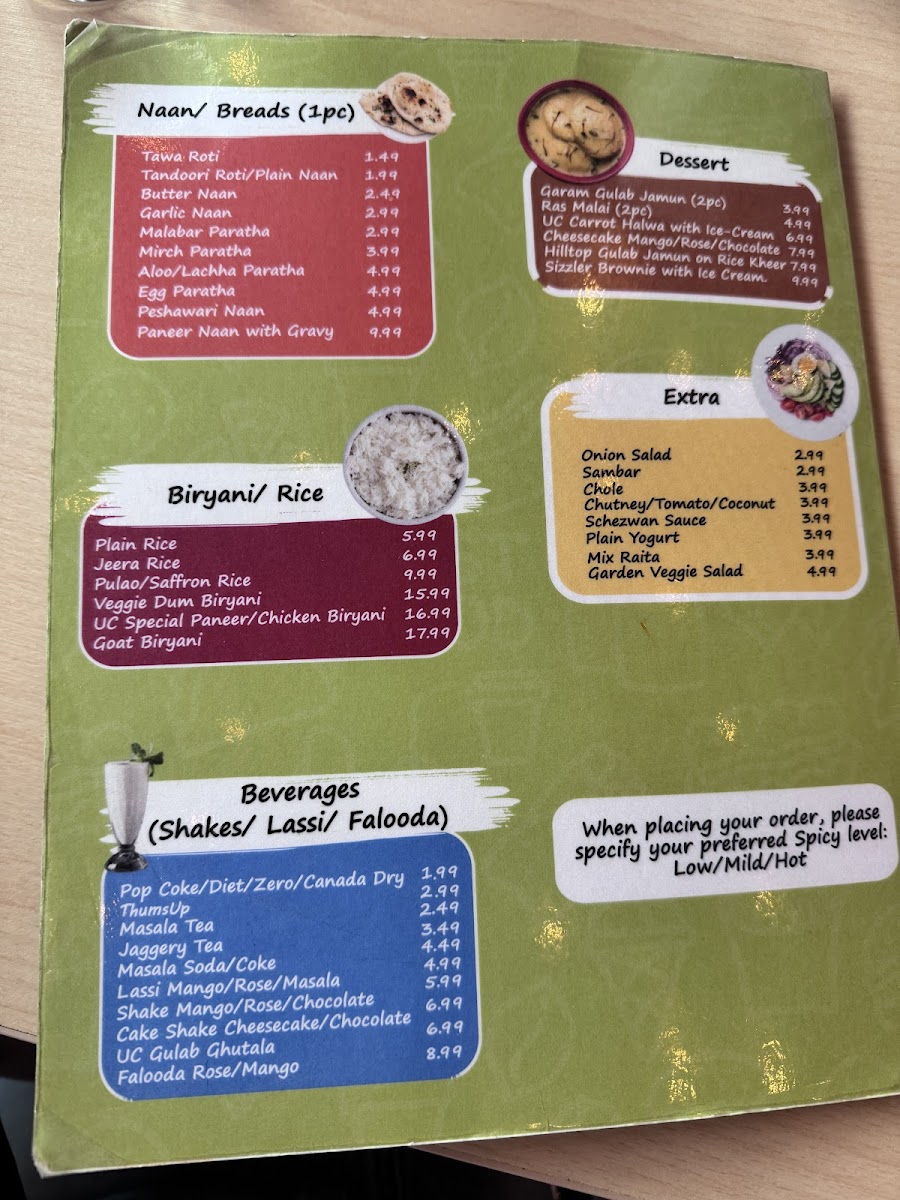 Menu Urban Chowk Street Food And Indian Cuisine-10