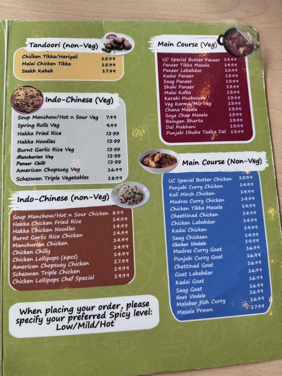 Menu Urban Chowk Street Food And Indian Cuisine-8