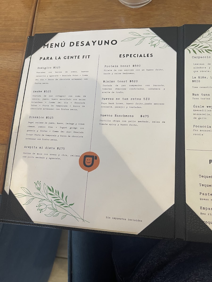 Menu Urban Coffee Bar-7