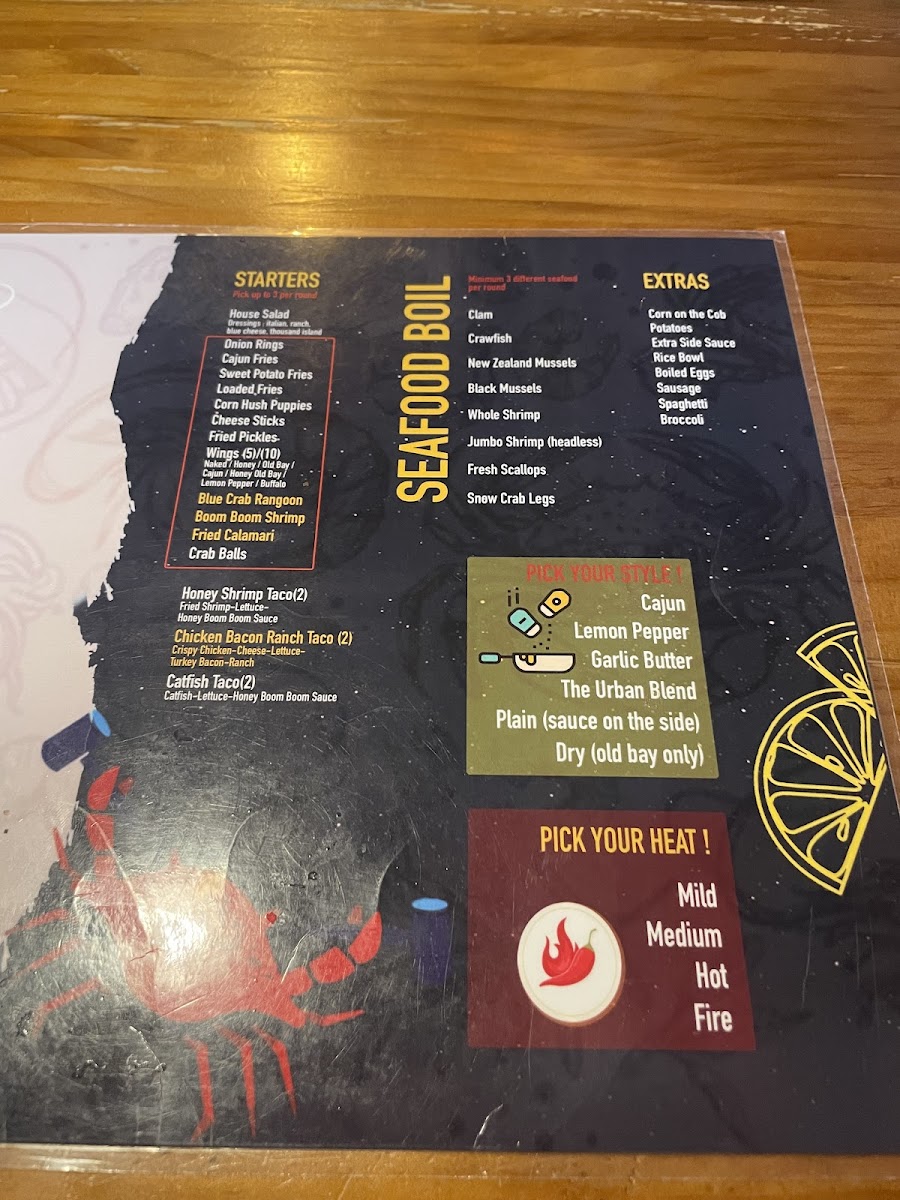Menu Urban Crab Shack-3