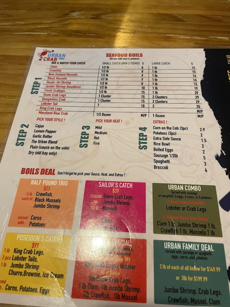 Menu Urban Crab Shack-4