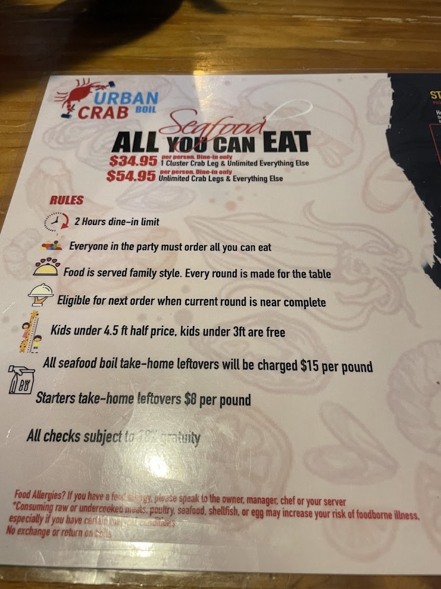 Menu Urban Crab Shack-6