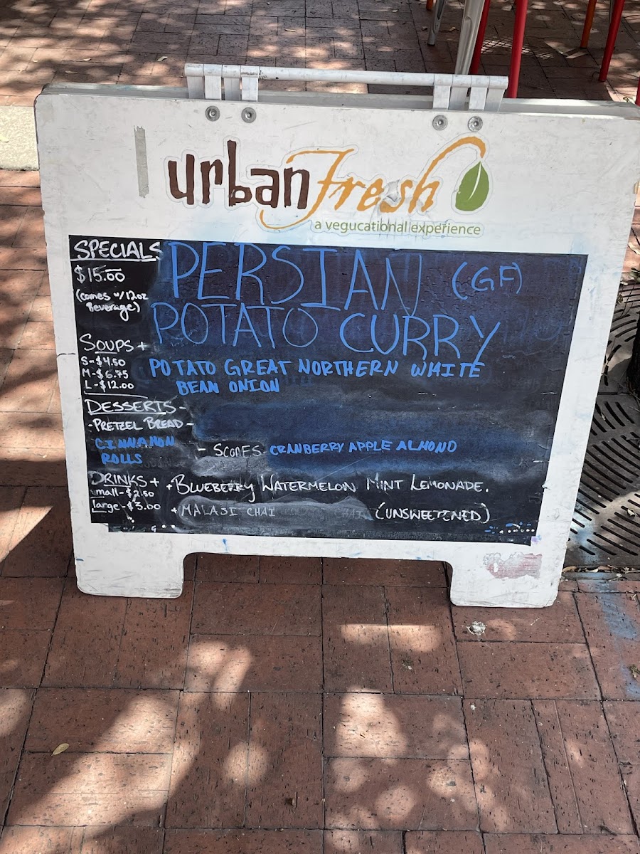 Menu Urban Fresh-4