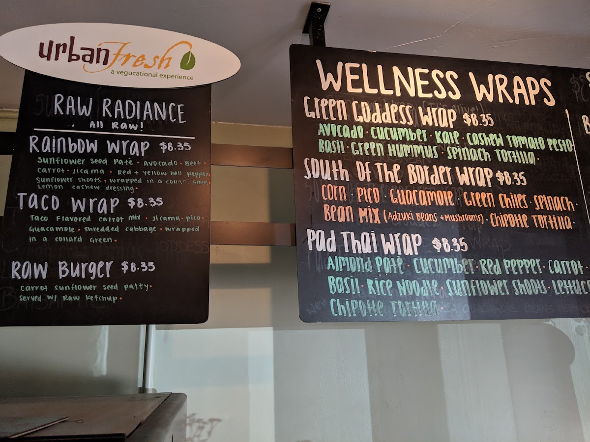 Menu Urban Fresh-8