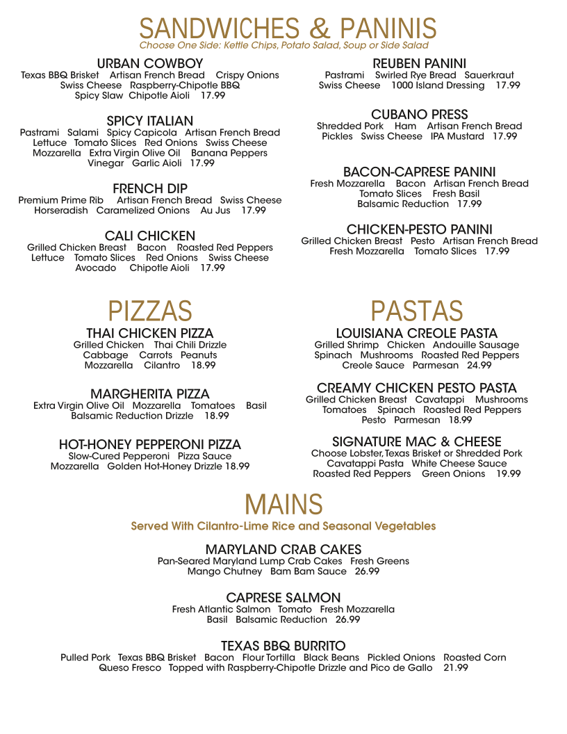 Menu Urban Modern Kitchen-2