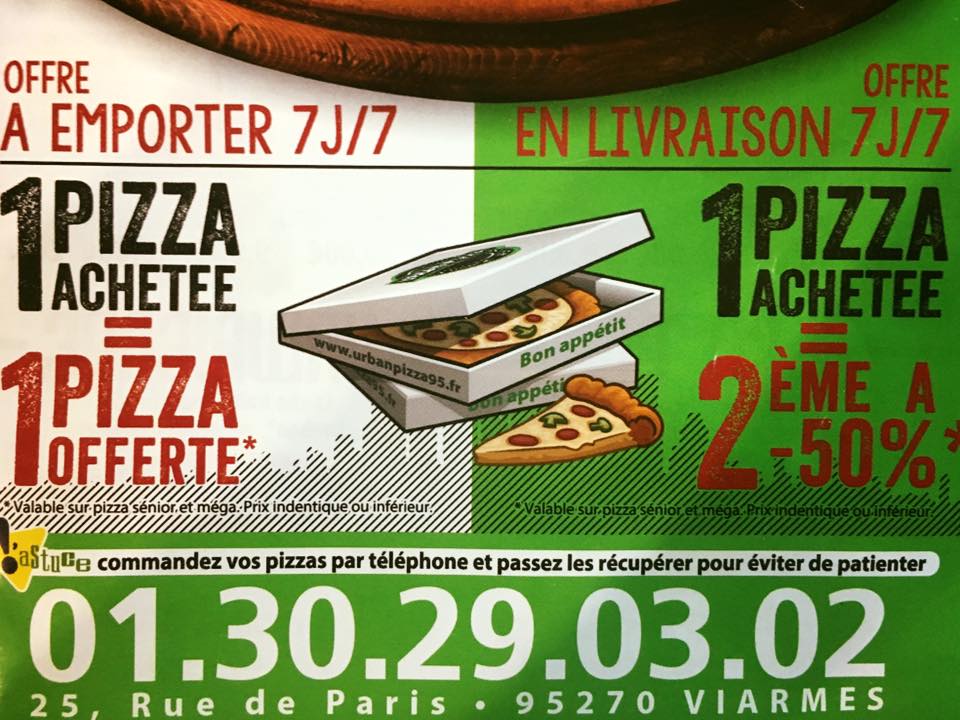 Menu Urban Pizza Viarmes-3