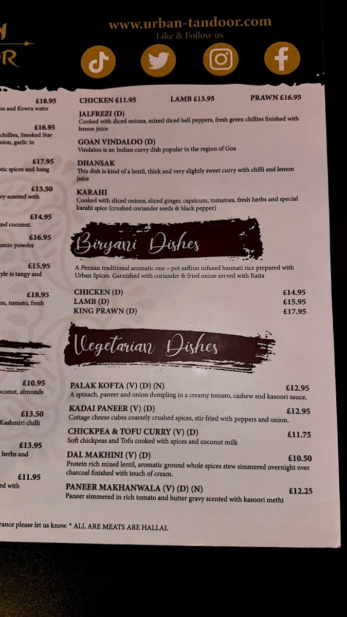 Menu Urban Tandoor-9