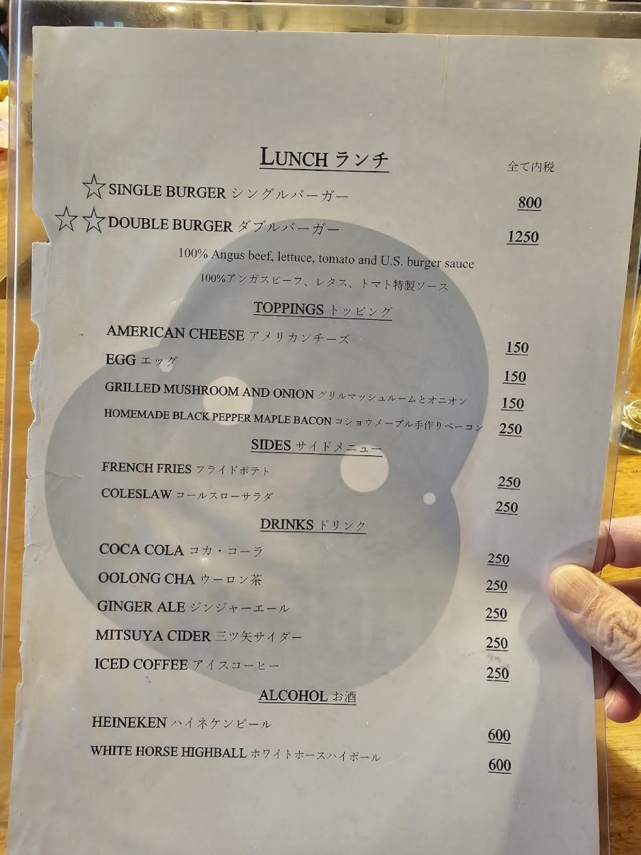 Menu U.s. Burger-10