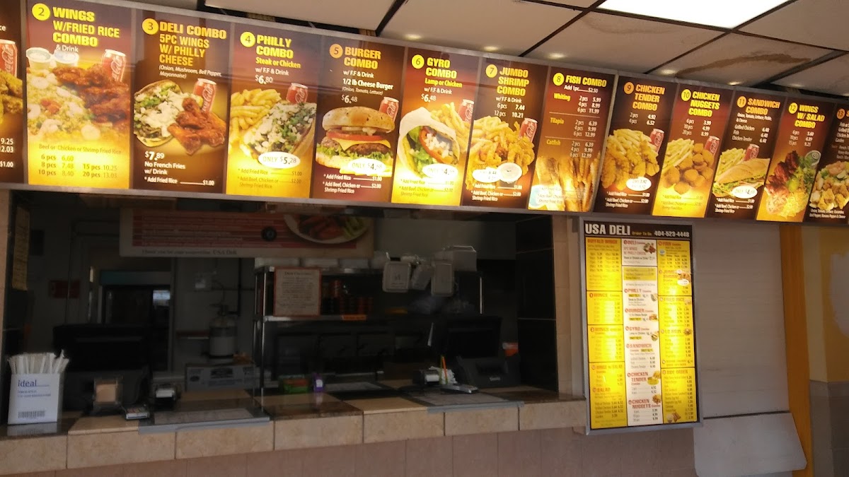 Menu U.s.a. Deli-5