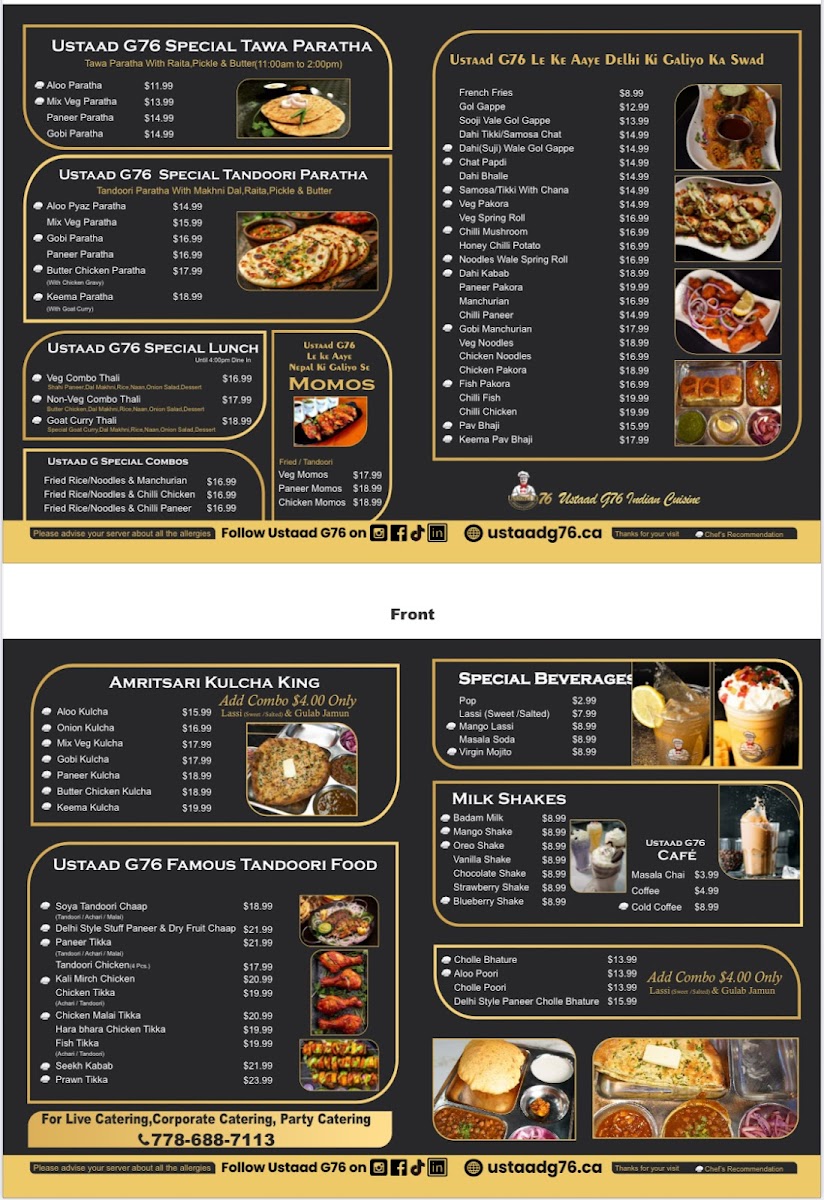 Menu Ustaad G76 Maple Ridge-1