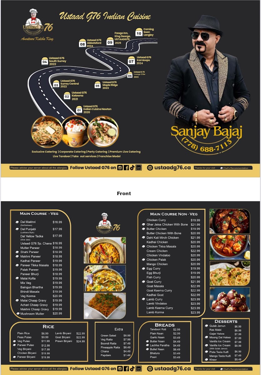 Menu Ustaad G76 Maple Ridge-2