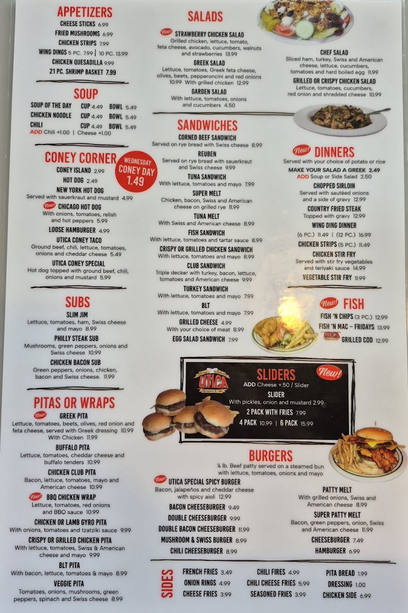Menu Utica Coney Island-6